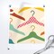 Retro Fashion Novelty Whimsical Polka Dots Clothes Hangers Pink Yellow Orange Flower Check Colorful Doily Lace Laundry Room Closet Clothing Custom Printed Fabric by Spoonflower Various Fabrics by the Yard or Fat Quarter
